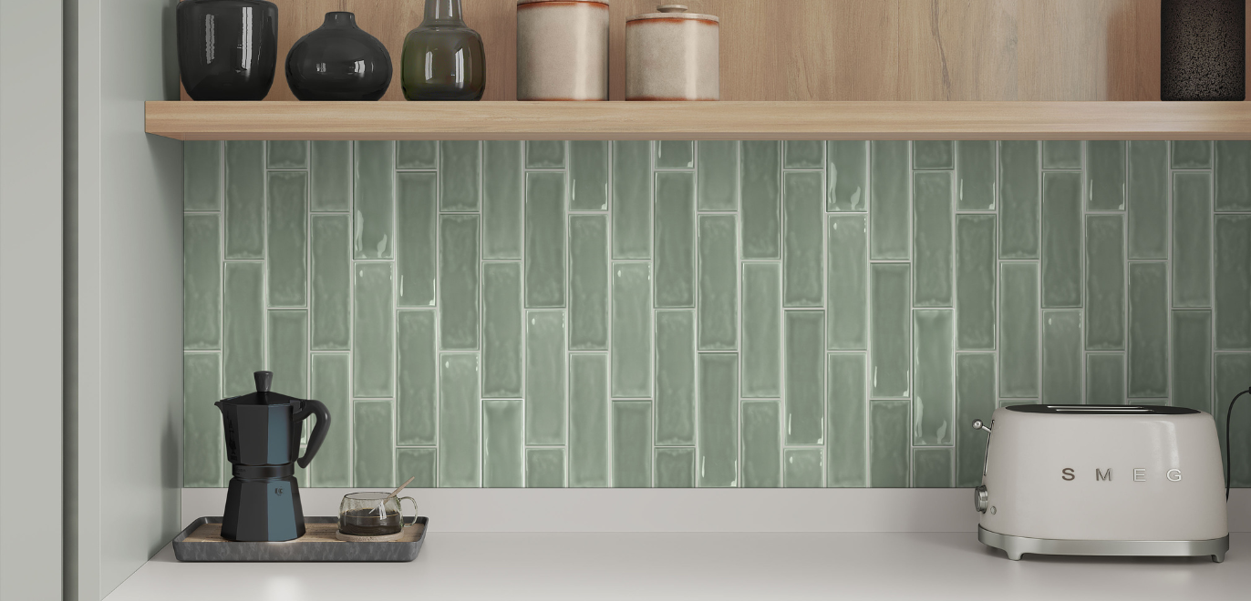 Green Kitchen Tiles London Tile Co
