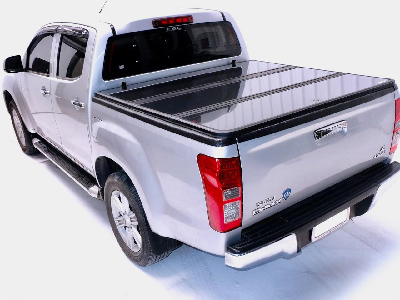 Couverture de Tonneau Rétractable pour Voiture, Couvercle de Rouleau en  Alliage, Lit Dur de Pick-up pour Isuzu Dmax