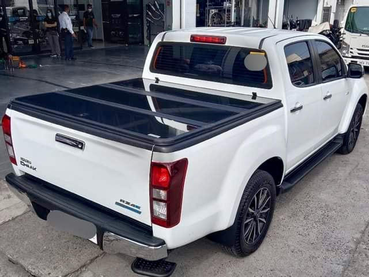 Couverture de Tonneau Rétractable pour Voiture, Couvercle de Rouleau en  Alliage, Lit Dur de Pick-up pour Isuzu Dmax