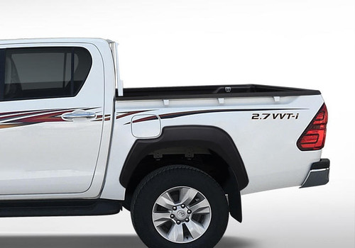 TOYOTA HILUX Textured Fender Flares For Toyota HiLux Double Cab Ute 2015-2023 
