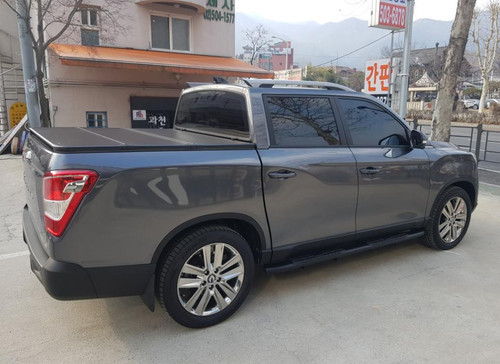 SSANGYONG MUSSO Tri-Fold Hard Lid Tonneau Cover for SsangYong Musso XLV (Long Tub) 2018+ 