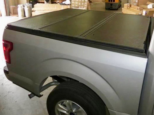 Tri-Fold Hard Lid Tonneau Cover For Chevrolet Silverado 2500 2014-2021