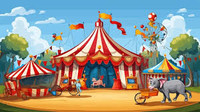 Joyful Circus Sampler - Set of Six 1/2ml Samples