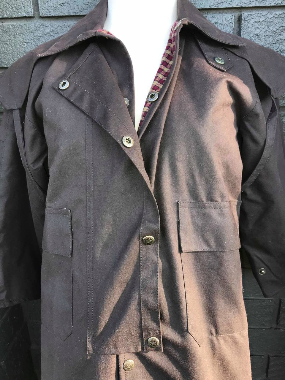 Nullabor Oilskin Coat Childs Sizes Aussie Saddlery