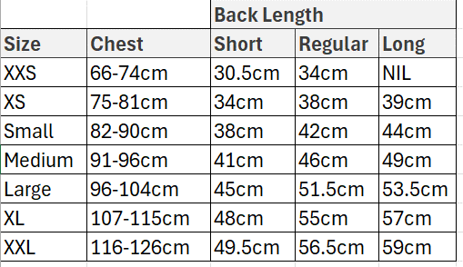 Vipa III Body Protector Safety Vest