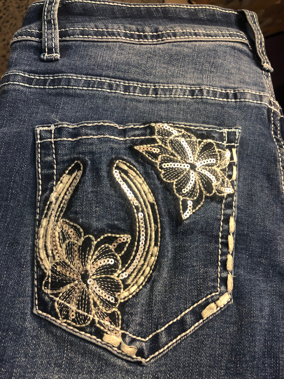 Wild Child Ladies Bling Jeans Shelby 