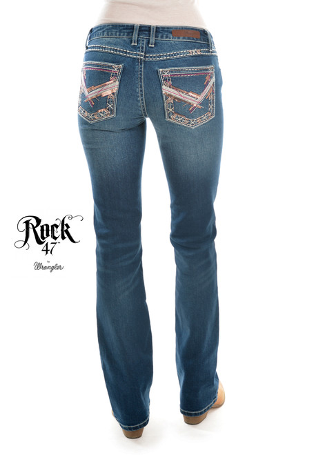 Wrangler Rock 47 Vintage Indigo Jean FREE SHIPPING