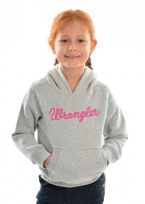 Girls Wrangler Logo Hoodie FREE POST