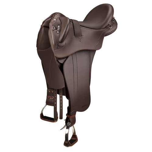 Wintec 500 Stock SADDLE with Short Swinging Fender Flock FREE SHIPPING AUSTRALIA WIDE 