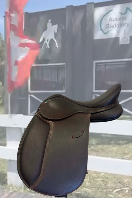Arena Dressage PONY Saddle Prototype Brown 15" FREE SHIPPING AUSTRALIA WIDE