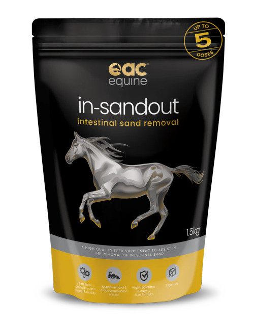 EAC Animal Care In-Sandout Intestinal Sand Removal Pellet 1.5kg