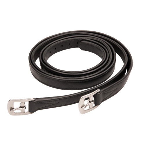 Syd Hill Soft Leather Stirrup Leathers with Nylon Insert