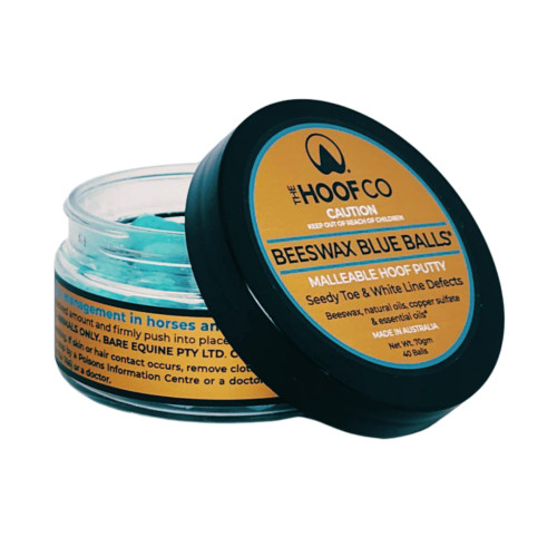 Beeswax Blue Balls 40 pack- The Hoof Co.