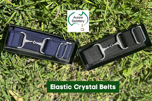 Elastic Crystal Bit Belt 