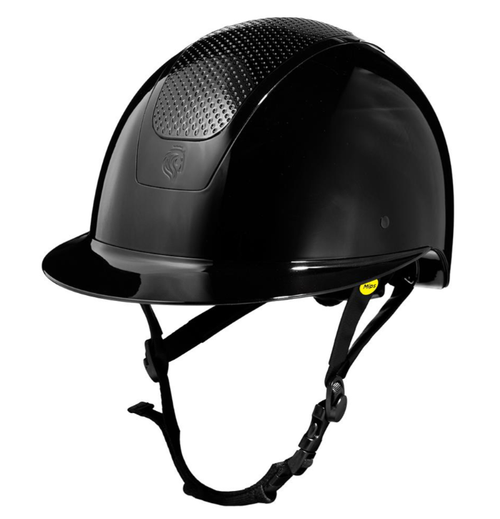 Equinavia Crown MIPS Helmet-Shiny Black