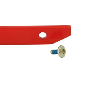 Tekna S Series Gen 2 gullet plate has CIRCLE shaped holes. Screws not included. 