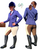 Giddyup Ladies 2-Tone Cream & Brown Garland Breeches