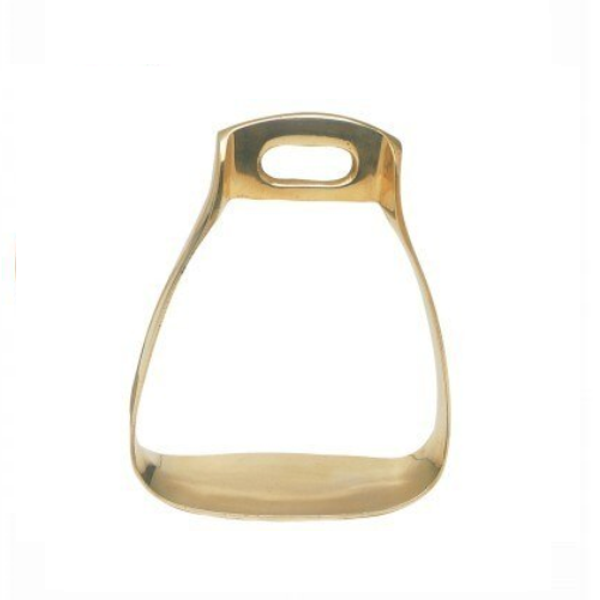 Solid Brass Brady Stirrups