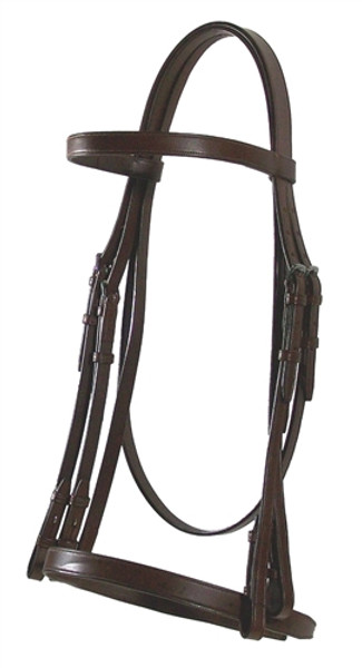 Fine Stitched Classic Weymouth Bridle