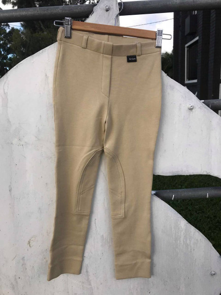 Arion Pull On Kids Jodhpurs Beige