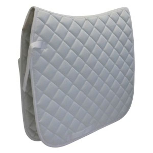 White Competition Saddle Cloths