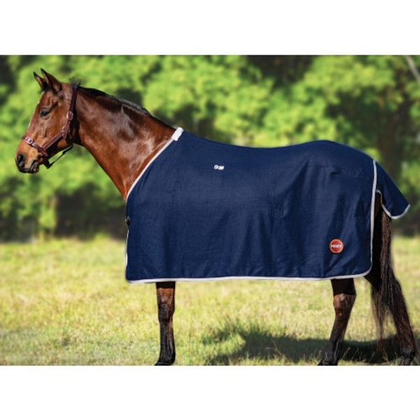 Kozy Wool Kersey Horse Rug - Navy 