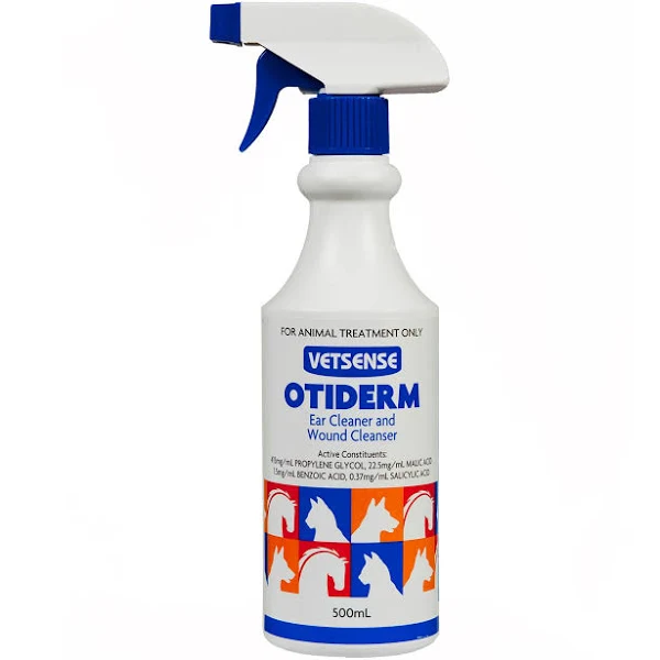 Otiderm Ear and Wound Cleaner 500ml