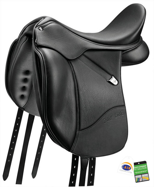 Bates Isabell Dressage Saddle with CAIR CLEARANCE STOCK 16.5" Black FREE SADDLE COVER FREE POSTAGE ANYWHERE IN AUSTRALIA