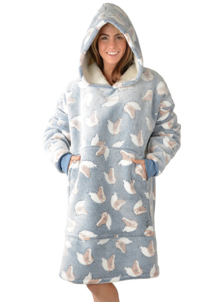 Adult's Palomino Horse Themed Snuggie Hoodie