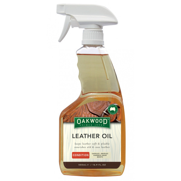 Oakwood Leather Oil Spray 500ml