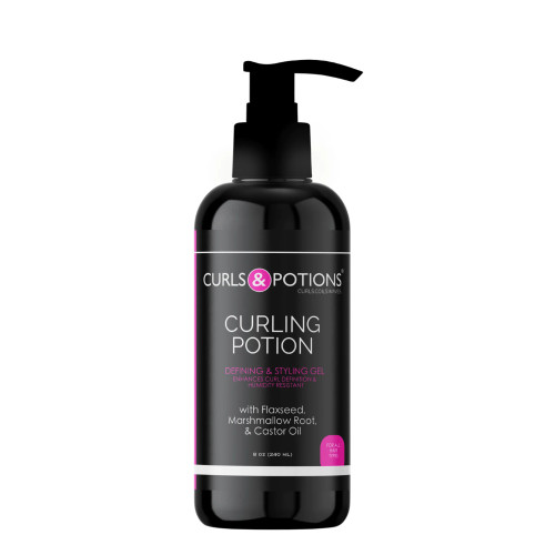 Curls & Potions Curling Potion Defining & Styling Gel (8oz)