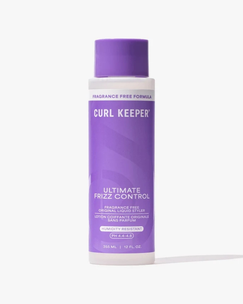 Curl Keeper Ultimate Frizz Control - Original Liquid Styler Fragrance Free (12 oz)