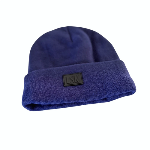 Love Squared Satin Lined Toque - Navy