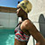 Swimma Caps - Afro Regular (Gold)