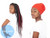 Swimma Caps - Afro Kids (Red)
