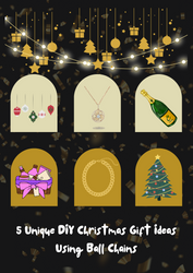 5 Unique DIY Christmas Gift Ideas Using Ball Chains