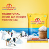 Aashirvaad Iodized Crystal Salt, Authentic Crystal Salt for Traditional Dishes| 1 kg|2.43 lbs