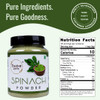 Flavour Drum Dehydrated Spinach Powder|200 g|7.05 Oz