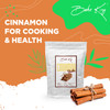 BAKE KING 100% Organic & Premium Cinnamon Sticks|3.52Oz|0.22lbs