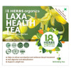 18 Herbs Organics Laxa Health Tea (15 Tea Bags - 21 grams - Duplex Carton - Pack of 4) Herbal Tea With Laxatives For Constipation - Chemical Free Unique Round Detox Tea Bags - Enhances Bowel Movement|6.8288Oz|0.4268lbs