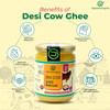 Yugmantra Organic Foods 100 % Pure Natural A2 Milk Sahiwal Cow's Grass-Fed Desi Ghee|17.6Oz|1.1lbs