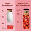 Zama Organics Jain Tomato Ketchup 300g Glass Bottle | Tomato Sauce | Organic ingredients | Organic Tomatoes | Tangy And Raw Flavour | Traditionally produced ||10.56Oz|0.66lbs
