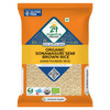 24 Mantra Organic Sonamasuri Unpolished Semi Brown Rice/Handpounded/Semi Brown Chawal- 5 Kg ,100% Organic|352Oz|22lbs