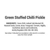 Green Stuffed Chilli Pickle In Mustard Oil|500 g|17.64 oz [Fit Tuber Recs]