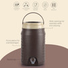 Cello Igloo Pastic Insulated Water Jug | Thermos Jug | Inner Stainless Steel Jug | Leak Proof Jug | Easy to Carry | 6 litres | 202.88 fl oz [Fit Tuber Recs]