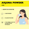 Herbal Hills Arjuna Powder (Single Pack) | 1 kg | 2.20 lb [Fit Tuber Recs]