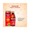 Dabur Erand /Castor Tail | Helps Ease Constipation|100 ml|3.38 fl oz [Fit Tuber Recs]