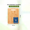 Homestrap Bamboo Wooden Chopping Board|1 piece|1 piece [Fit Tuber Recs]