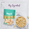 Happilo 100% Natural Popular Whole Cashew - Pack of 2 | 400gm | 14 Oz [Fit Tuber Recs]