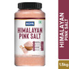 Keya Himalayan Pink Salt | Mineral rich Salt for Healthy Cooking | Sendha Namak for Healthy Life | Mineral Rich Salt | Low Sodium | Packed with 84 Minerals | 1.5kg | 3.31 lb [Fit Tuber Recs]